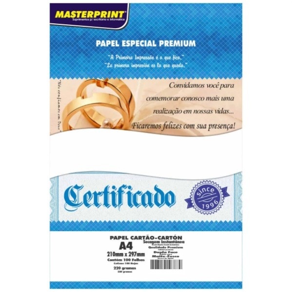 Papel Fotográfico Matte 220g A4: Impressões Profissionais em Casa