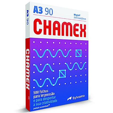 Papel Sulfite A3 90g Chamex – Qualidade e Durabilidade em 500 Folhas