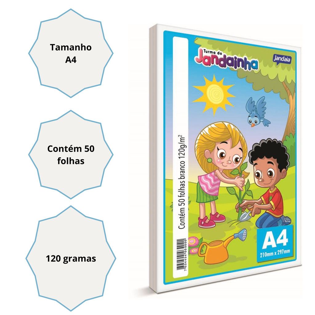 Papel Sulfite A4 120g Jandainha: Qualidade e Sustentabilidade