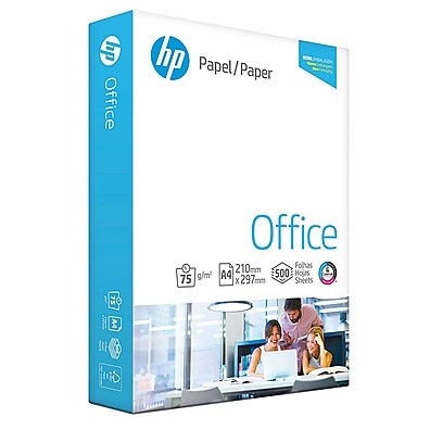 Papel Sulfite A4 75g HP – 500 Fls de Alta Qualidade