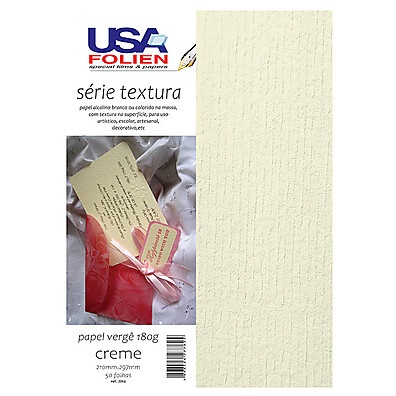 Papel Vergê Creme A4: Textura e Qualidade