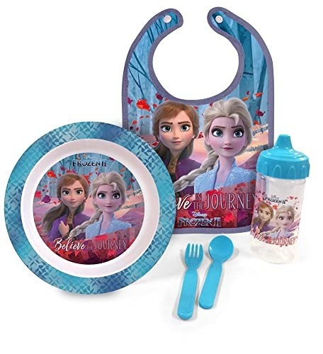 Kit Hora da Papinha Frozen - Praticidade e Diversão na Alimentação Infantil