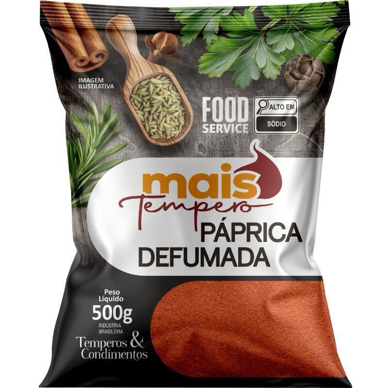 Páprica Defumada Linha Premium 1kg e 500g: Sabor Intenso para Seus Pratos