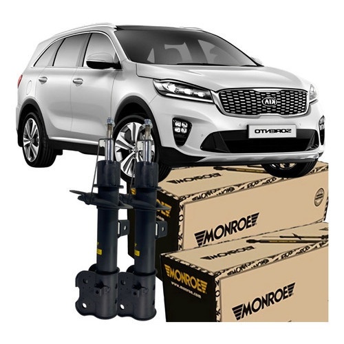 Par Amortecedores Dianteiros Original Monroe para Kia Sorento e Hyundai Santa Fé