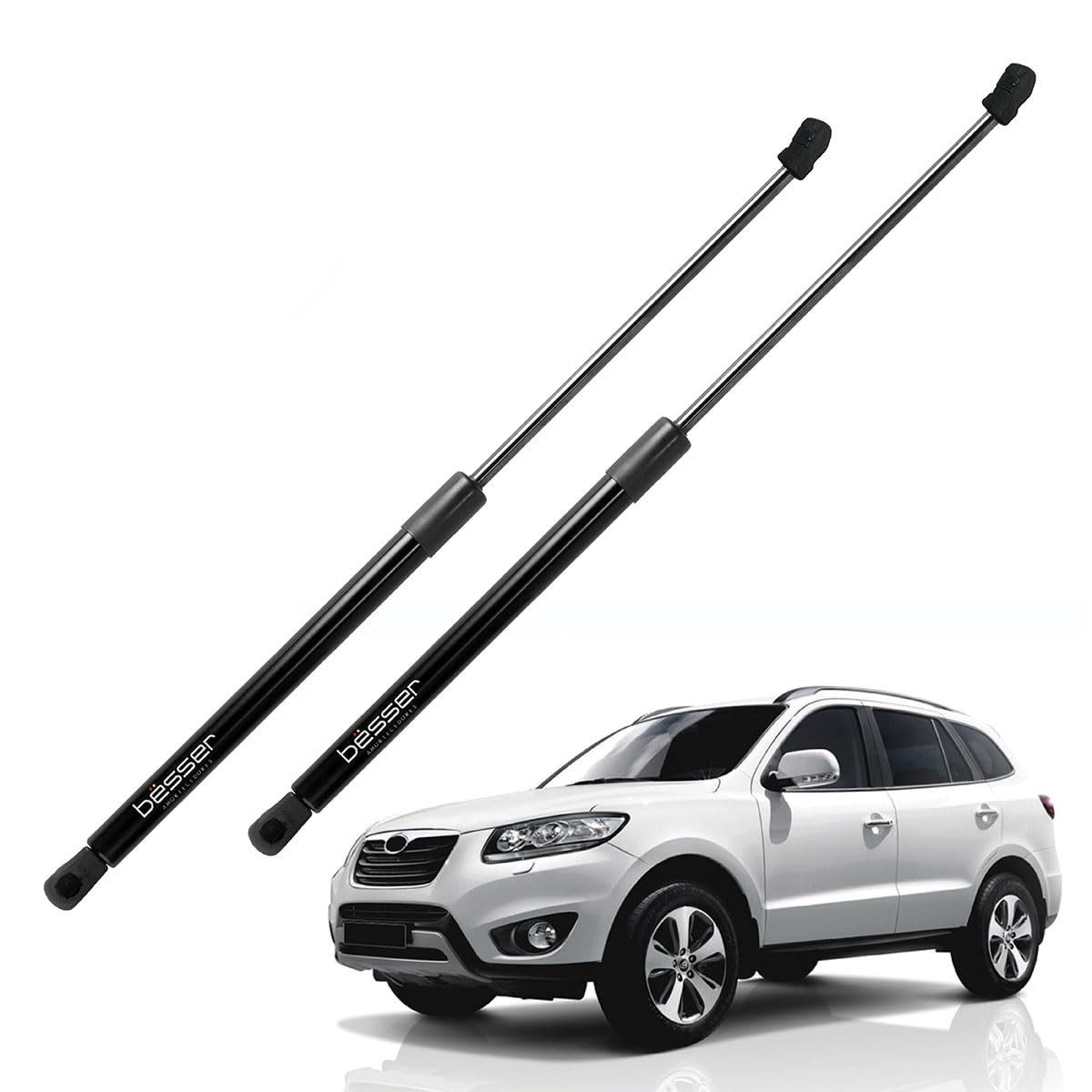 Par Amortecedor Capô Hyundai Santa Fé 2007-2012: Segurança e Conforto