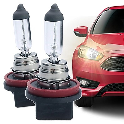 Par de Lâmpadas H8 12V 35W Halógenas para Farol – Iluminação Potente