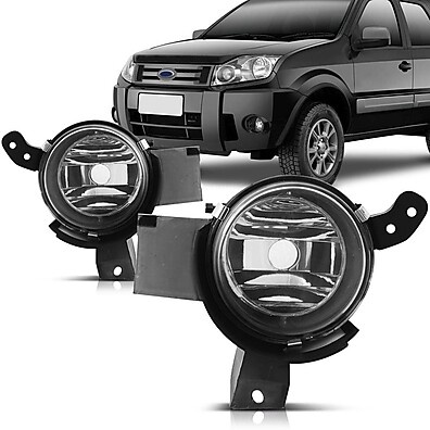 Par Farol Milha Ecosport 2008-2012: Mais Segurança e Estilo
