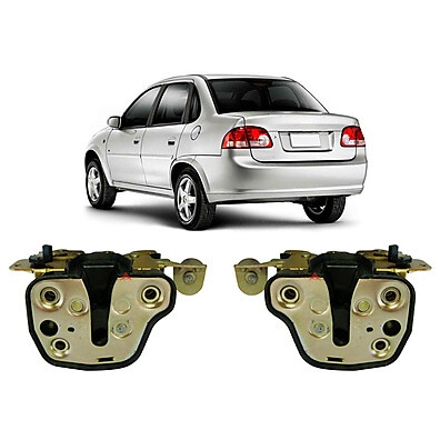 Par Fechadura Traseira Corsa Classic 94/02