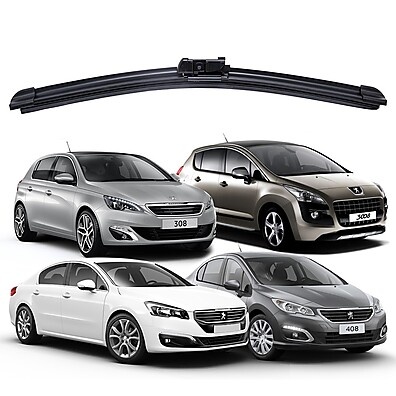 Par Palheta Limpador Parabrisa Dianteiro Peugeot