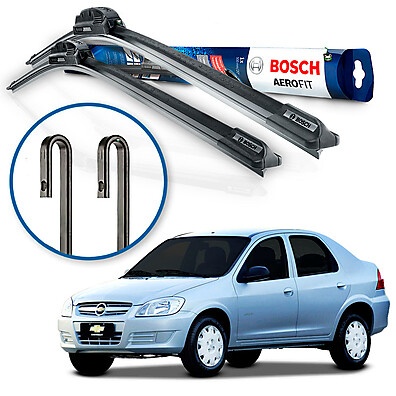 Par Palheta Limpador Prisma 2006-2012 Bosch Aerofit