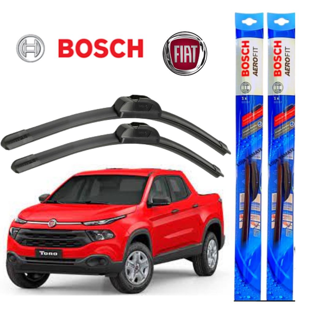 Par Palheta Parabrisa Bosch Fiat Toro 2016-2022