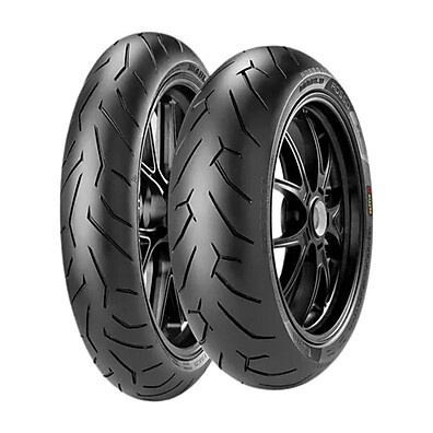 Par Pneu Pirelli Diablo Rosso 2 120/70R17 + 180/55R17