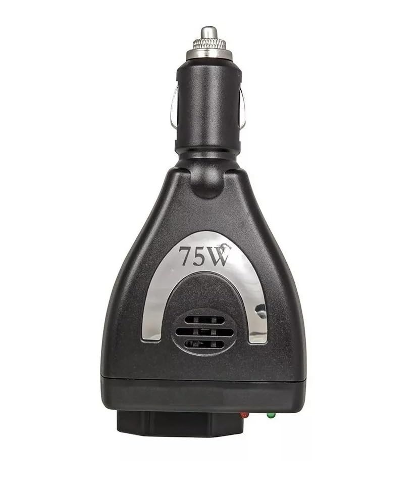 Inversor Conversor 75W 12V para 110V: Energia para seu Veículo com Tomada e USB