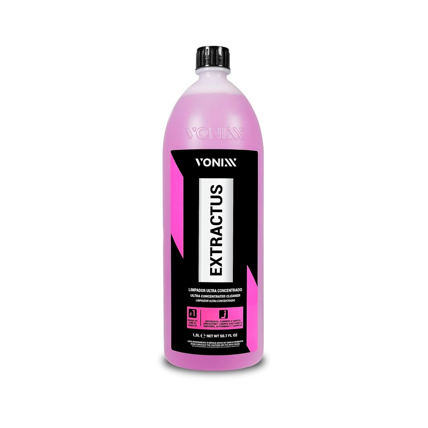 Extractus Sensitive 1,5L: Limpador Profissional pH Neutro para Tecidos Delicados