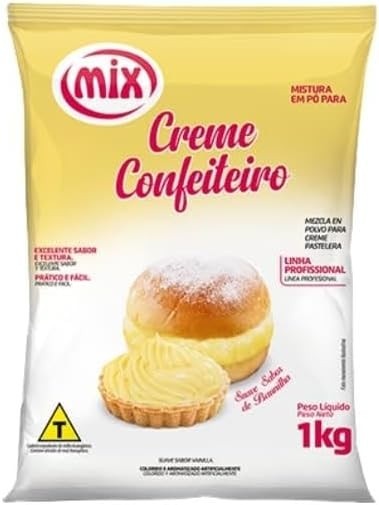 Mistura para Creme de Confeiteiro 1kg - Mix