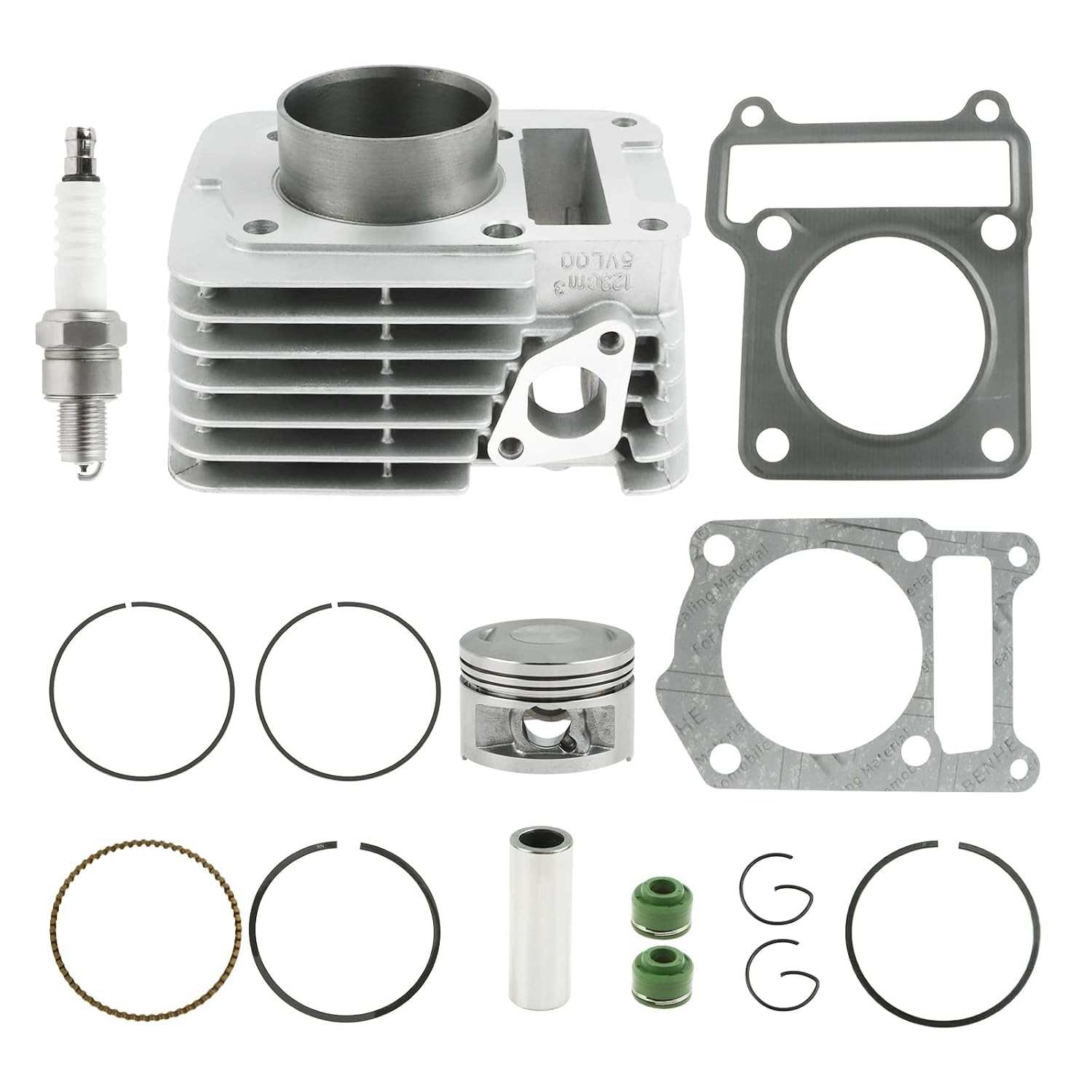 Kit Anel de Pistão Cilindro FLYPIG para Yamaha TTR125 (2000-2005) - Reposição Premium