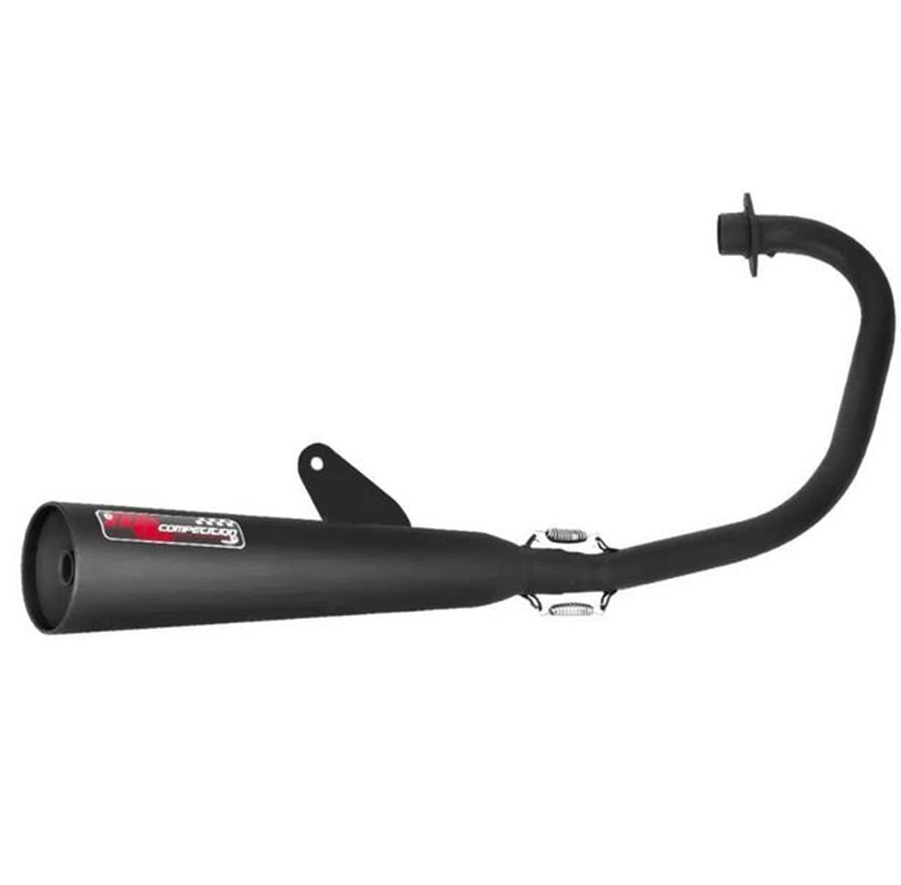Escapamento Roncar ML Competition Super Adventure Longo 60cm para Honda CG 150 Titan/Fan (2014) - Preto