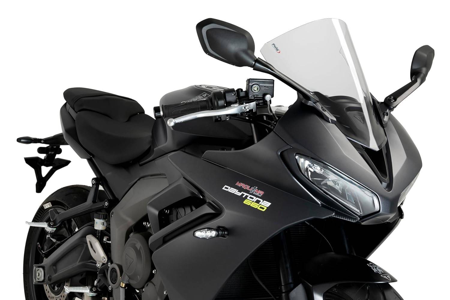 Bolha Puig R-Racer para Triumph Daytona 660 (2024-2025): Aerodinâmica e Estilo Superior