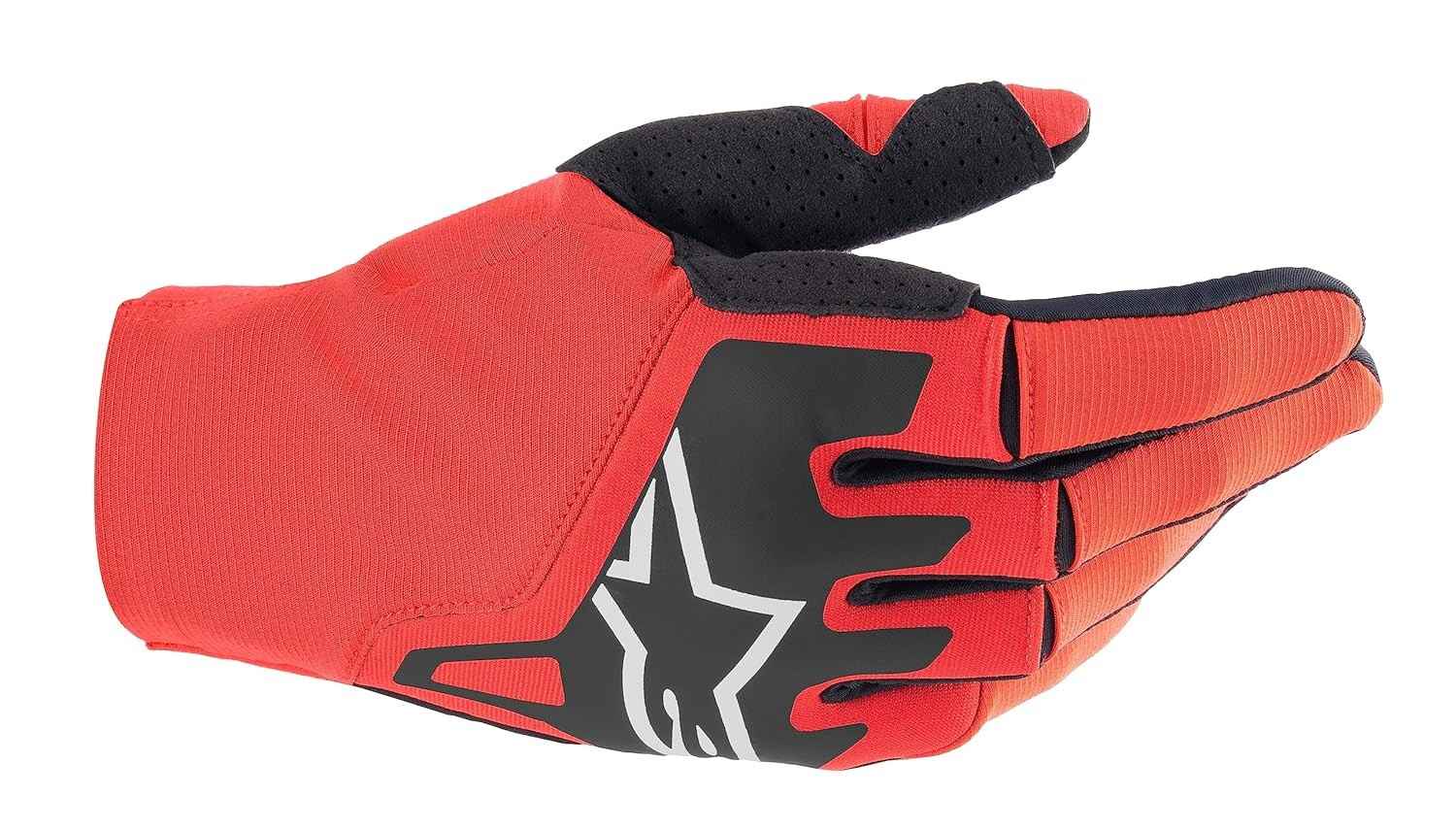 Luva Alpinestars Techstar 24 Vermelho Preto - Proteção e Performance para Motociclistas (2XL/GGG)