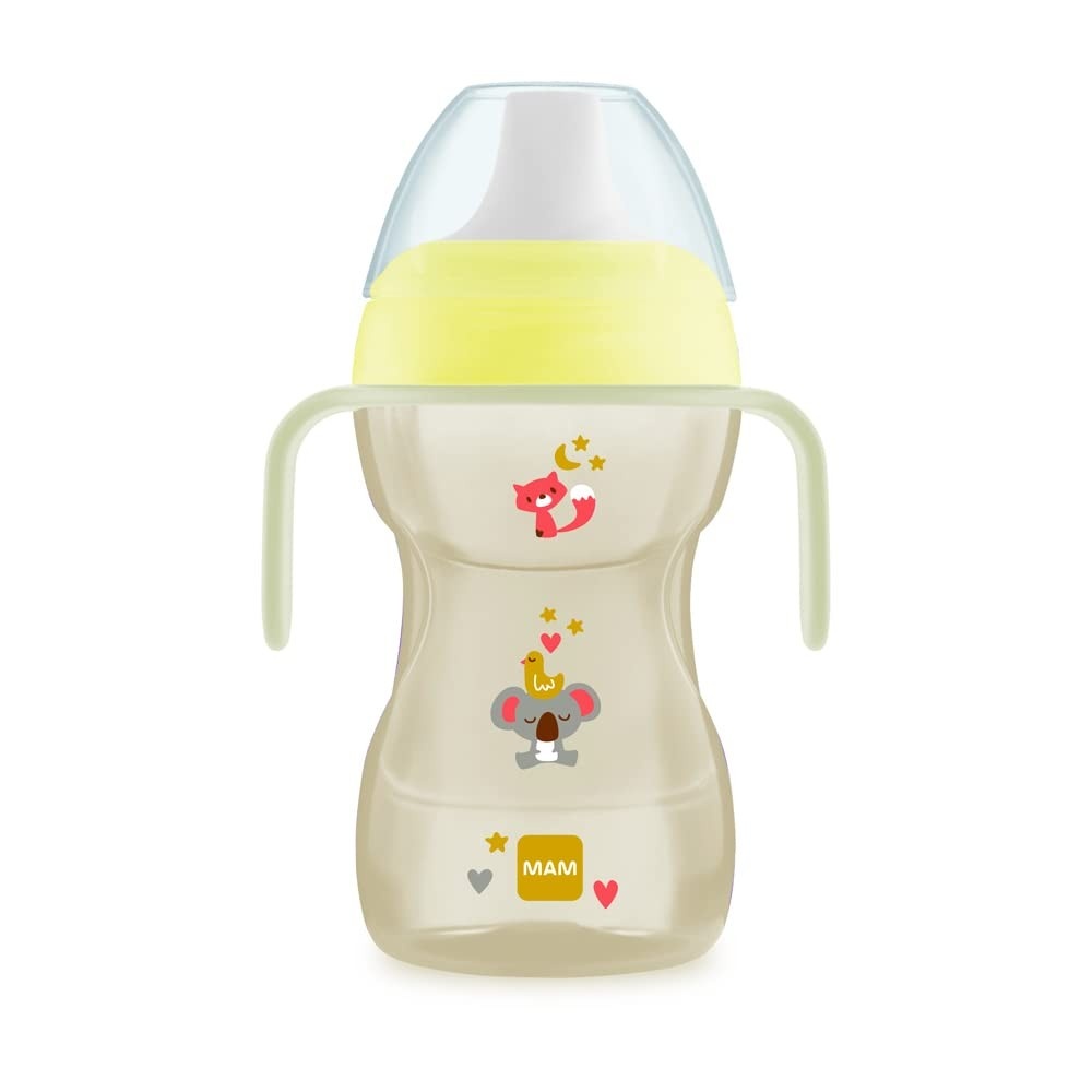 Copo MAM Fun To Drink NIGHT 270ml - Compatível e Seguro para Bebês