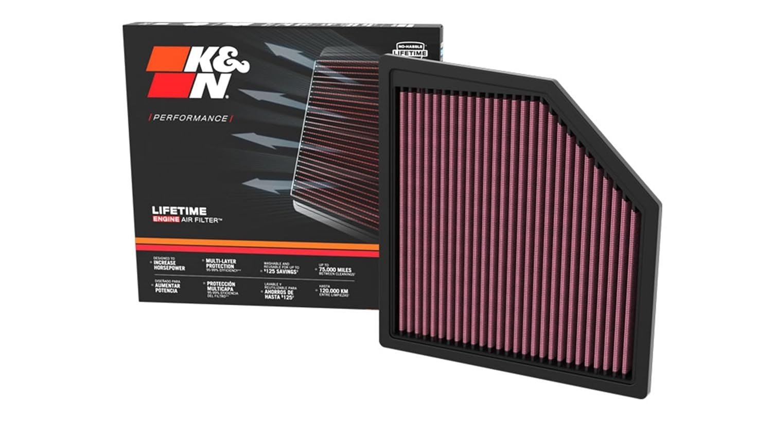 Filtro de Ar K&N 33-3180: Potência e Durabilidade Premium para BMW 2022-2023