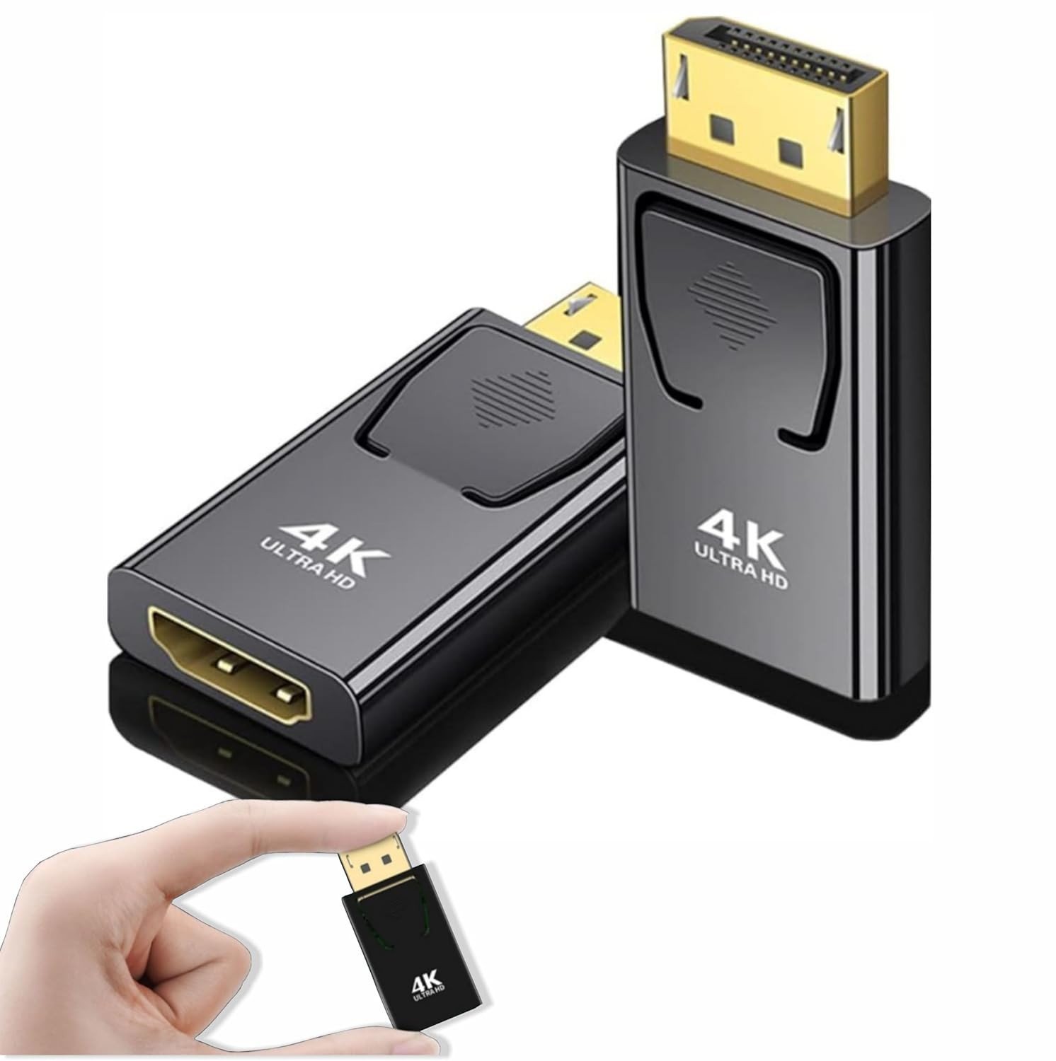 Adaptador DisplayPort para HDMI 4K 60Hz: Conecte seu PC à TV com Qualidade Premium