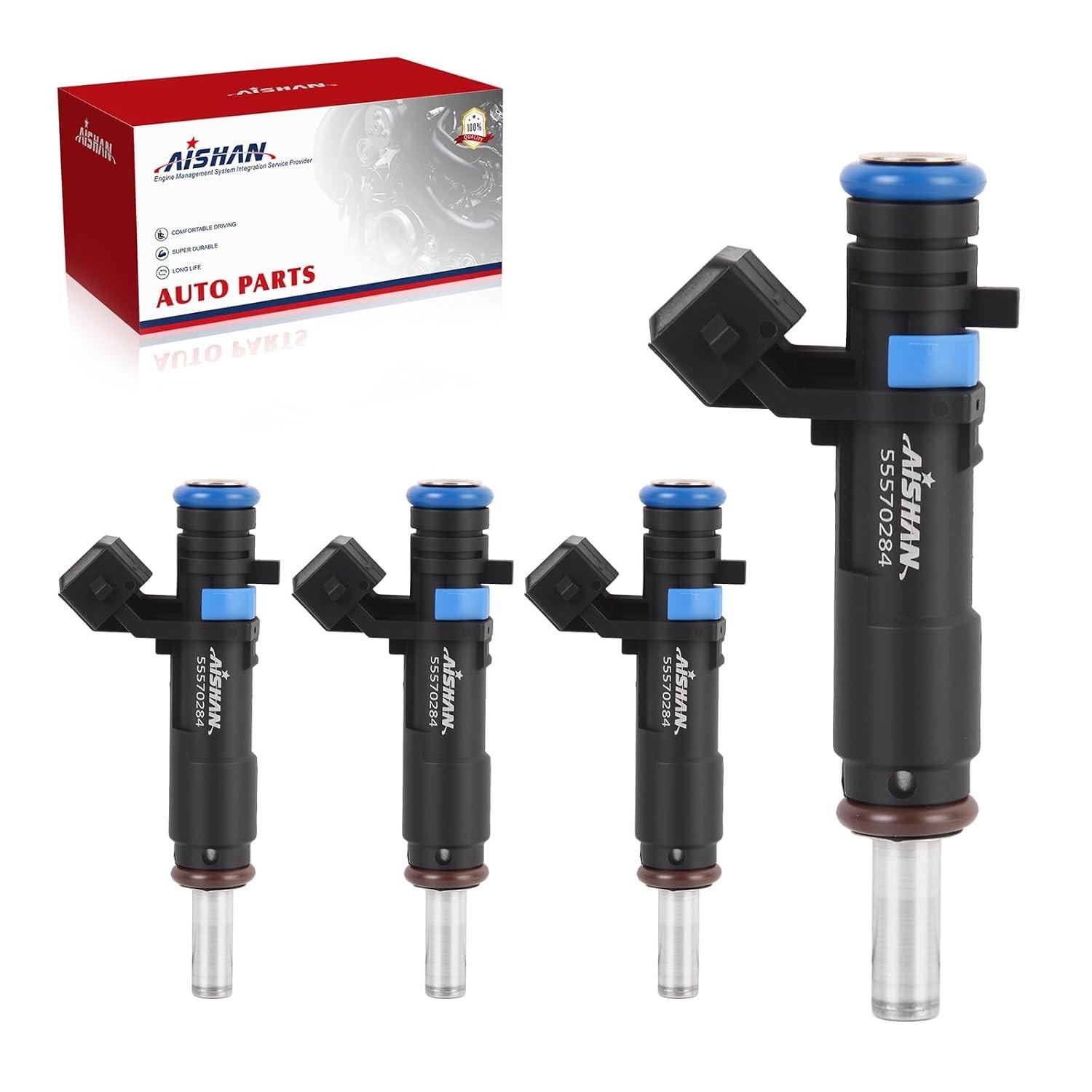 Kit 4 Injetores de Combustível 8 Furos para Chevy Sonic & Cruze 1.8L (2011-2016) - Desempenho e Eficiência Otimizados