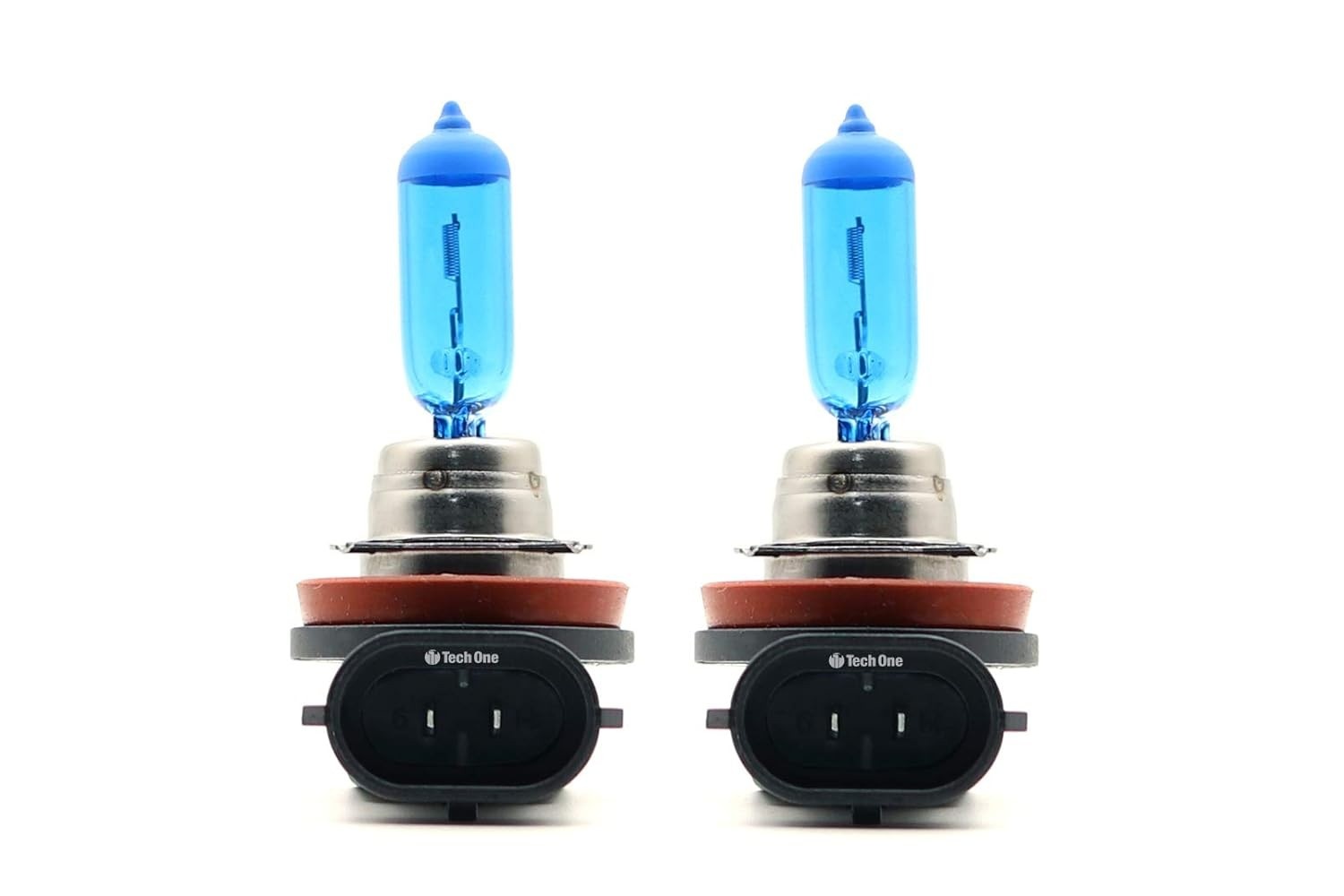 PAR LÂMPADAS H9 8500K SUPER BRANCA 55W 12V - ILUMINAÇÃO PREMIUM PARA SEU FAROL