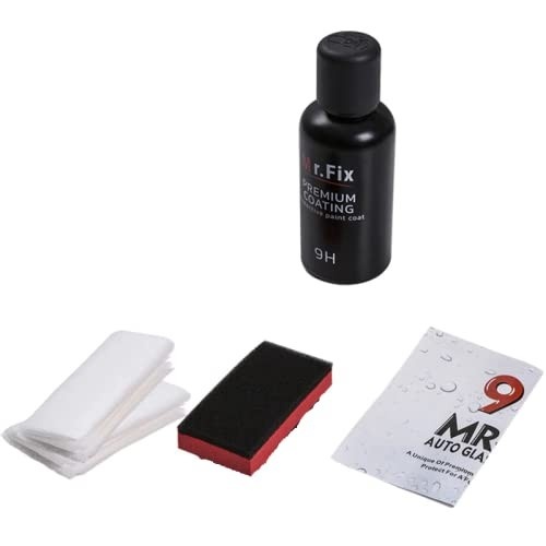 Vitrificador Cerâmico Nano 9H MR.FIX Original: Brilho e Proteção Duradoura para Seu Carro