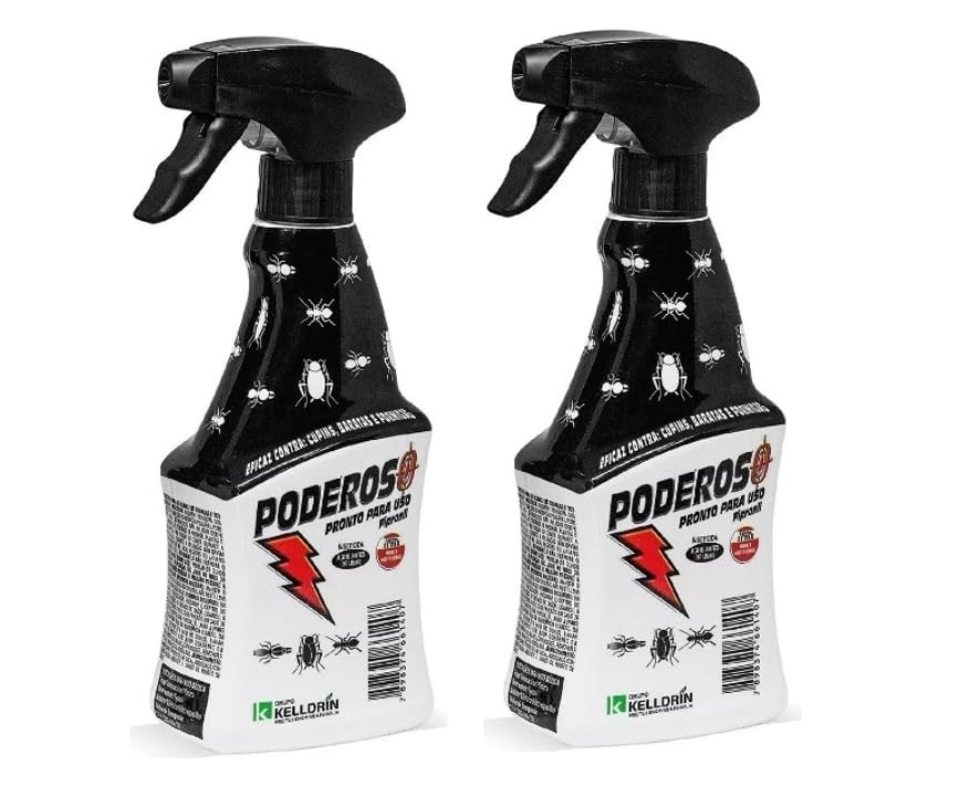 Kit 2 Podedroso 500ml - Combate Eficaz a Cupins, Formigas e Baratas | Pronto para Uso