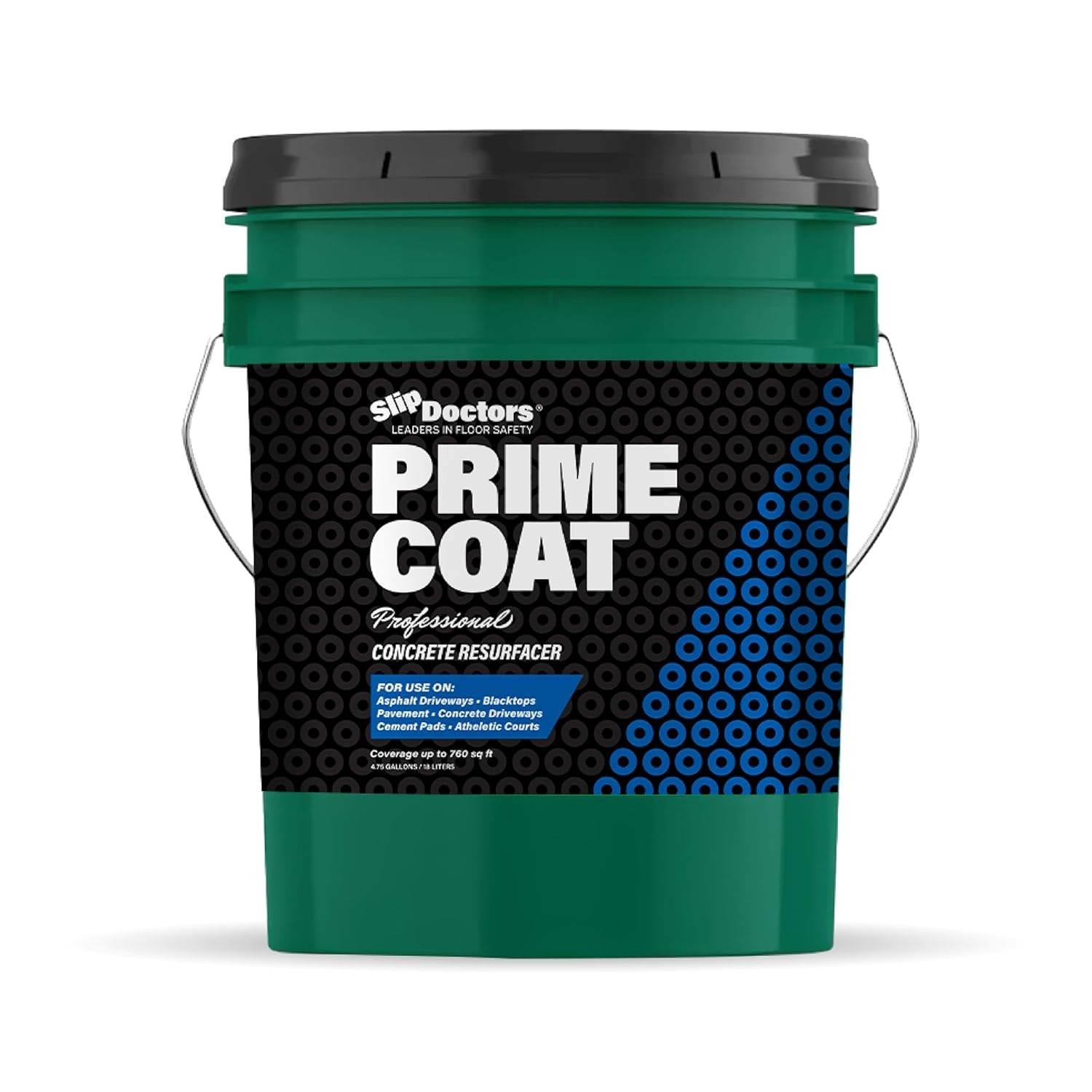 Slip Doctors Prime Coat - Primer Profissional para Concreto à Base de Água | Preparador de Superfície para Quadras, Calçadas e Estacionamentos