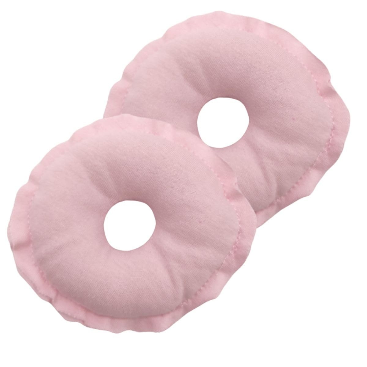 Conjunto com 2 Rosquinhas de Amamentação Laváveis Rosa - Conforto e Suporte para Mães