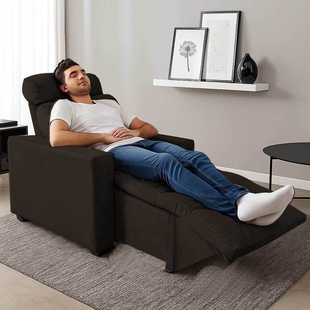 Poltrona Reclinável Madri - Conforto Premium para Sala de Descanso