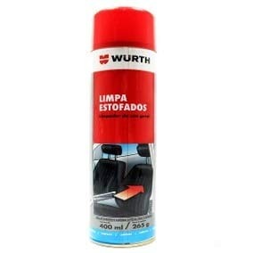 Limpeza Automotiva Impecável: Espuma Limpadora Wurth para Estofados 400ml