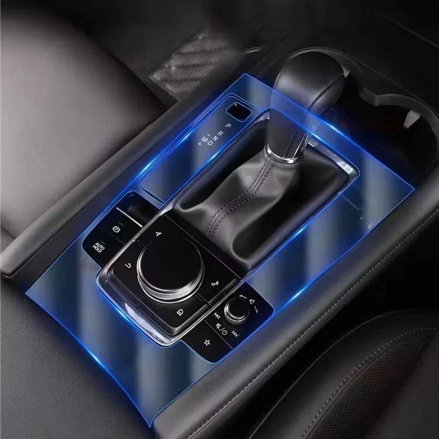 Película Protetora TPU PACSCI para Tela de Navegação Mazda 3 Axela 2023-2024: Anti-Risco e Alta Definição