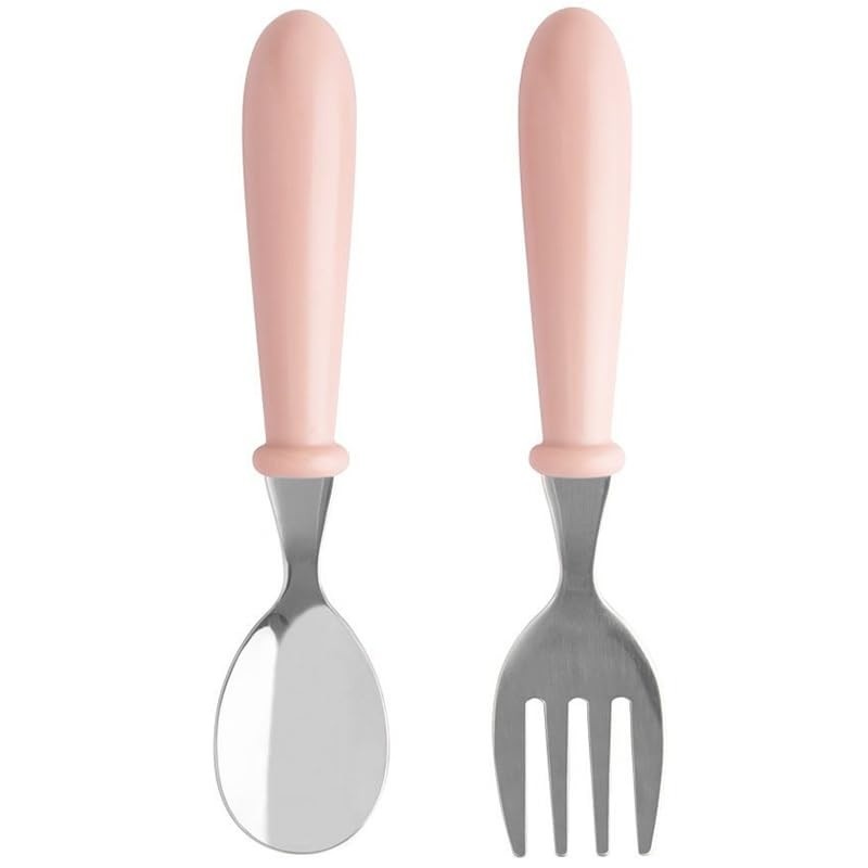 Kit Talher Infantil com Estojo em Aço Inox - Seguro, Portátil e Ideal para Refeições Fora de Casa