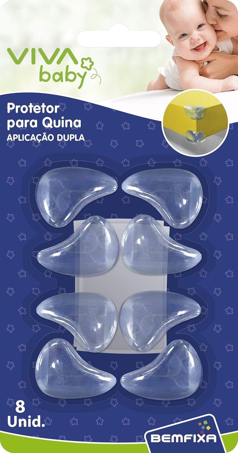 Protetores para Quina Vivababy - Segurança Transparente para Móveis Altos
