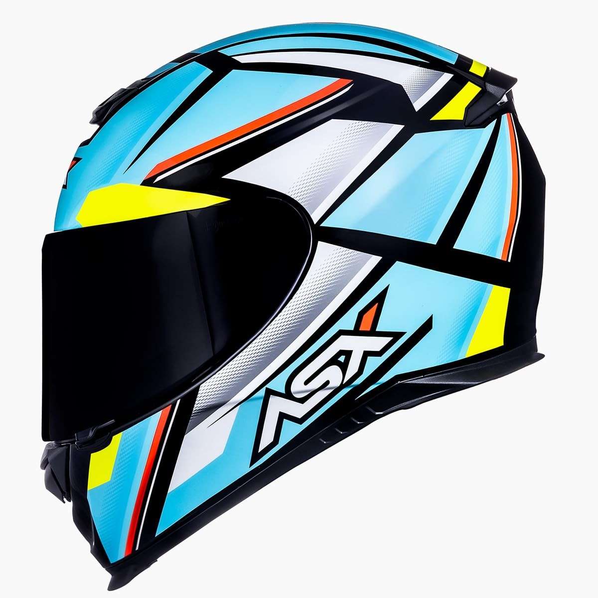 Capacete Feminino ASX Eagle Explorer Azul: Segurança e Estilo para sua Aventura na Moto!