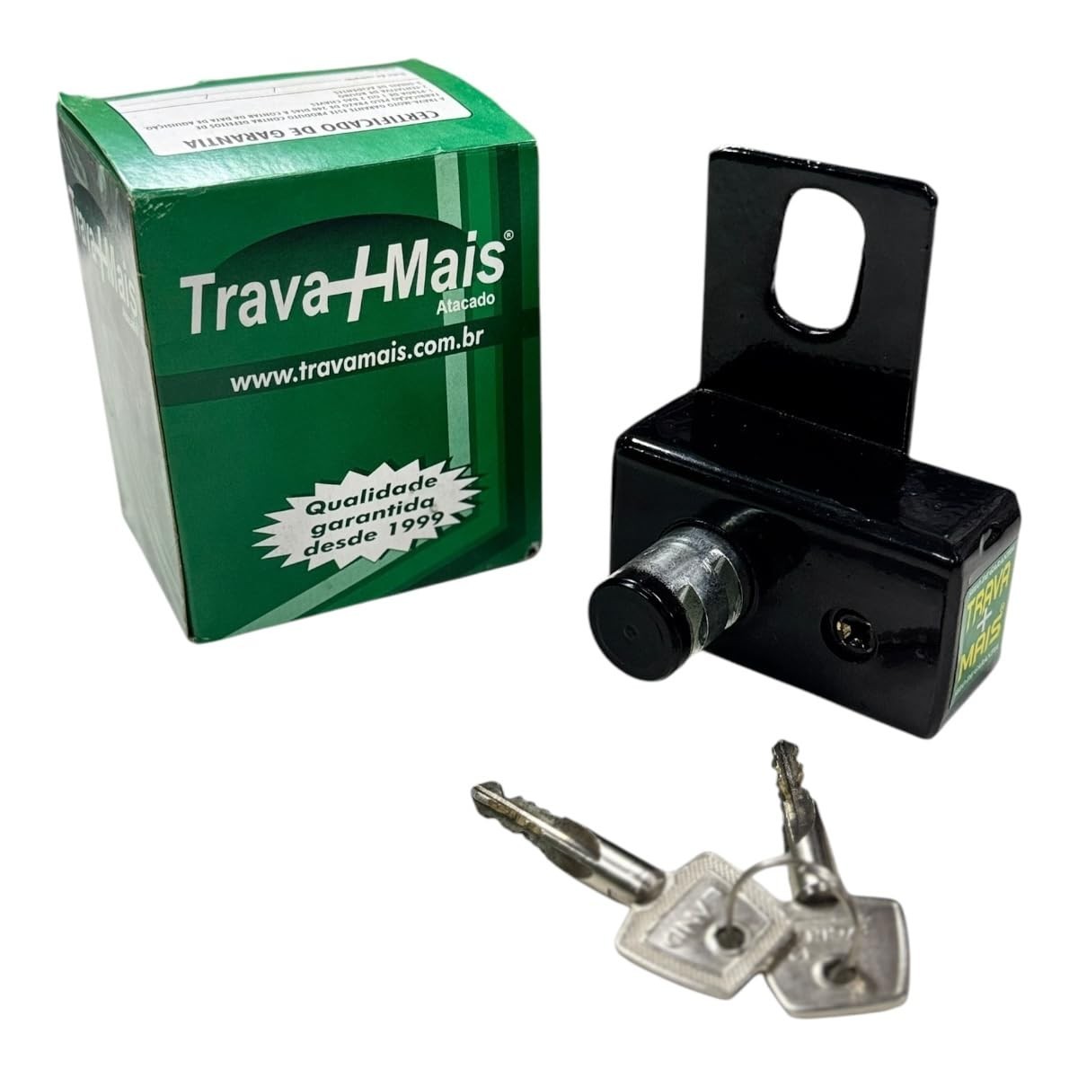 Trava Antifurto Universal Blindada para Motos: Segurança Reforçada para sua Titan 125/150/160