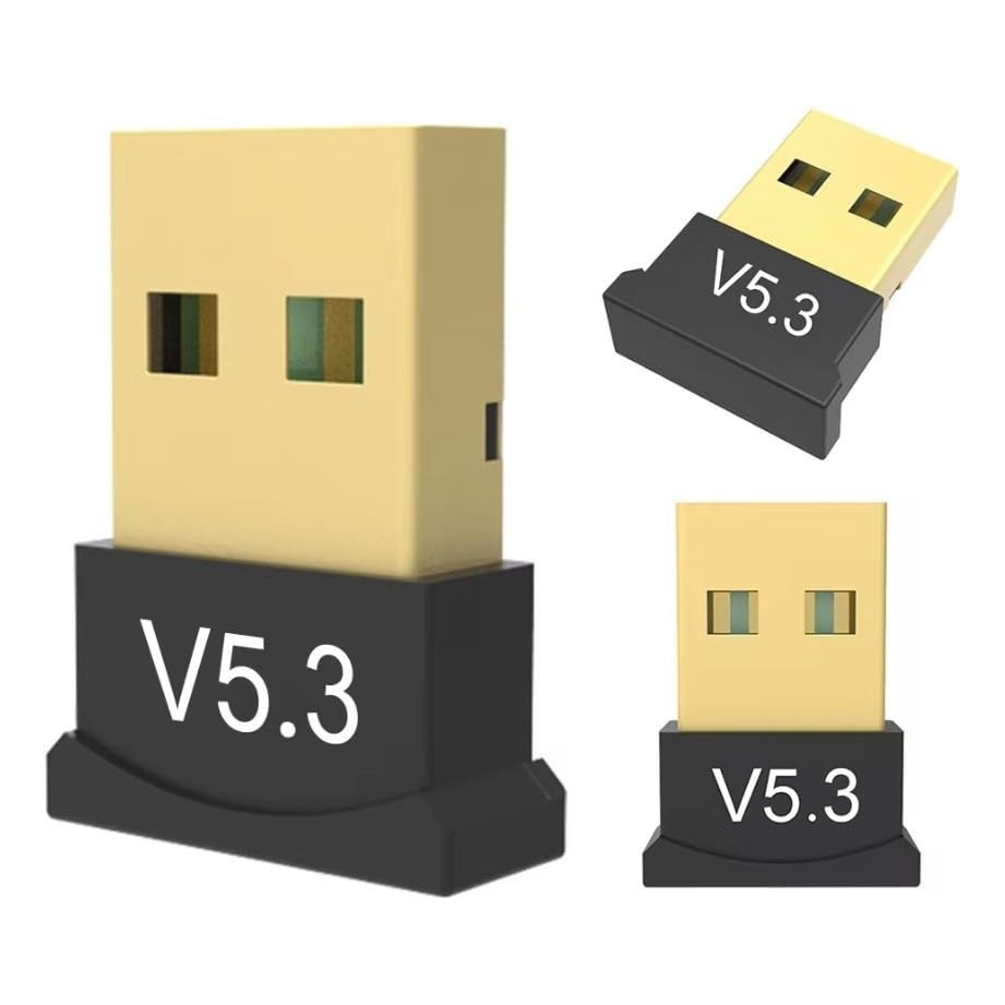 Adaptador USB Bluetooth 5.3 para PC: Conexão Rápida e Áudio Imersivo