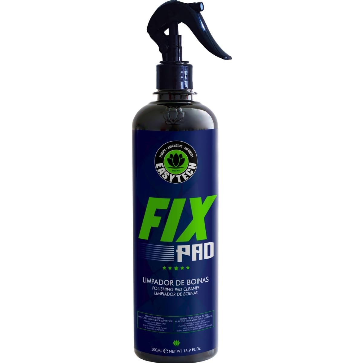 Fix Pad 500ml: Limpador Essencial para Boinas de Polimento | Easy Tech
