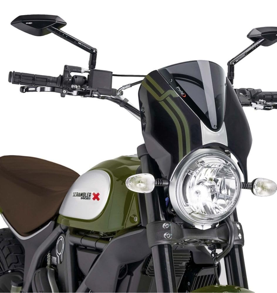 Para-brisa Puig Fumê Escuro para BMW F800R (2015-2017) - Estilo e Proteção