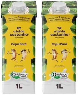 Kit 2X: Bebida Vegetal Caju + Pará A Tal da Castanha 1L