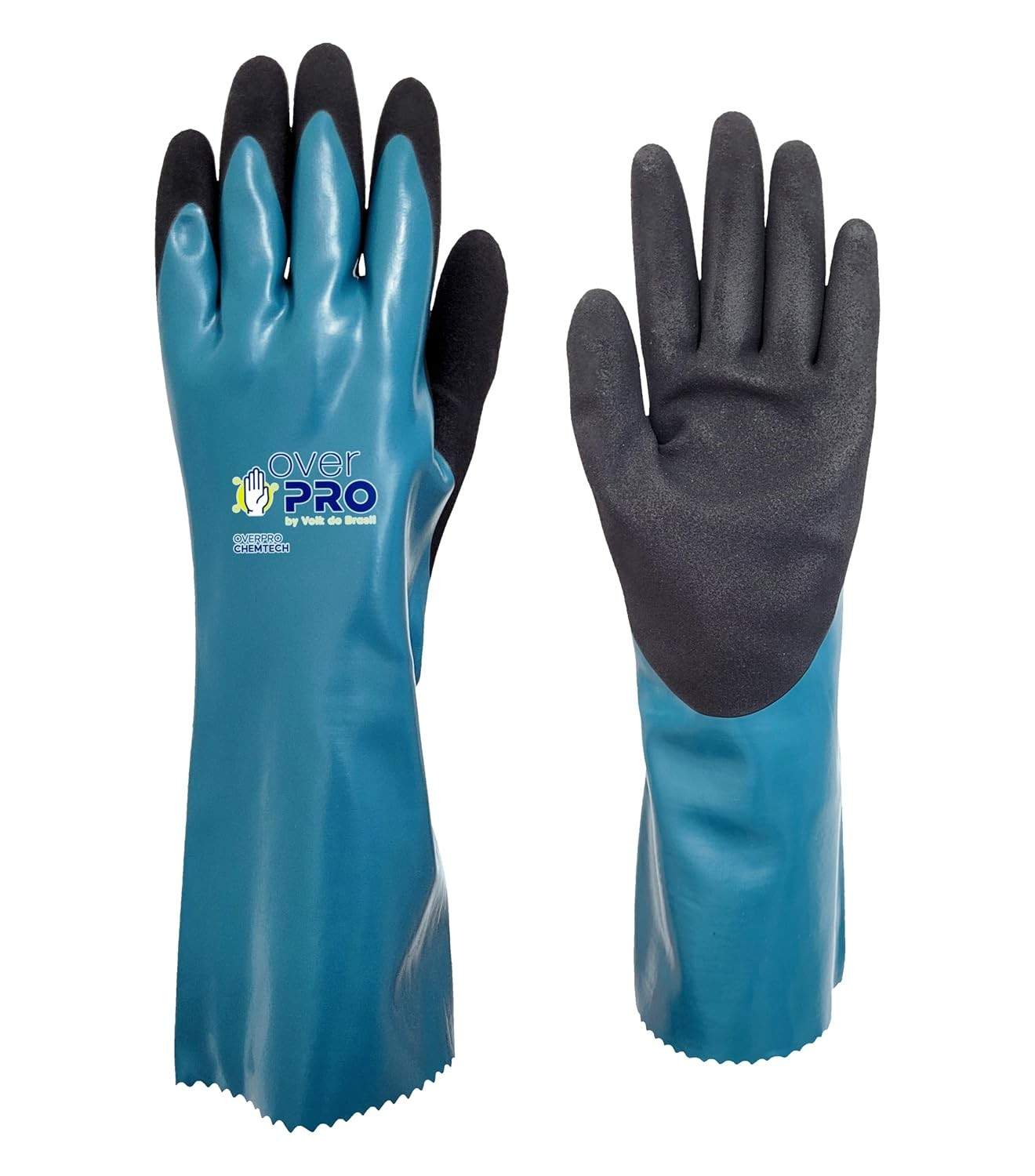 Luva Overpro Chemtech: Proteção Química e Térmica Superior para suas Mãos
