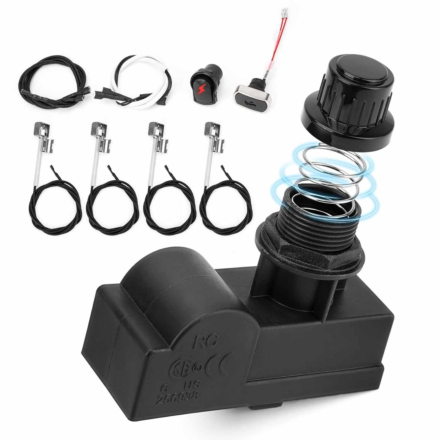 para-churrasqueira-ignicao-charbroil-reparo-a-2-seguro-universal-completo-e-kit-saidas-a