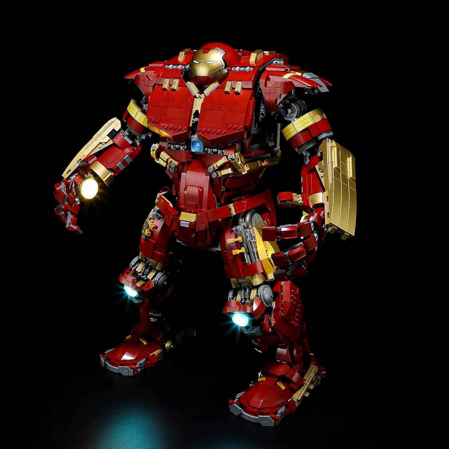 LED Light para Lego Marvel 76210 Hulkbuster - Iluminação Personalizada para Coleções