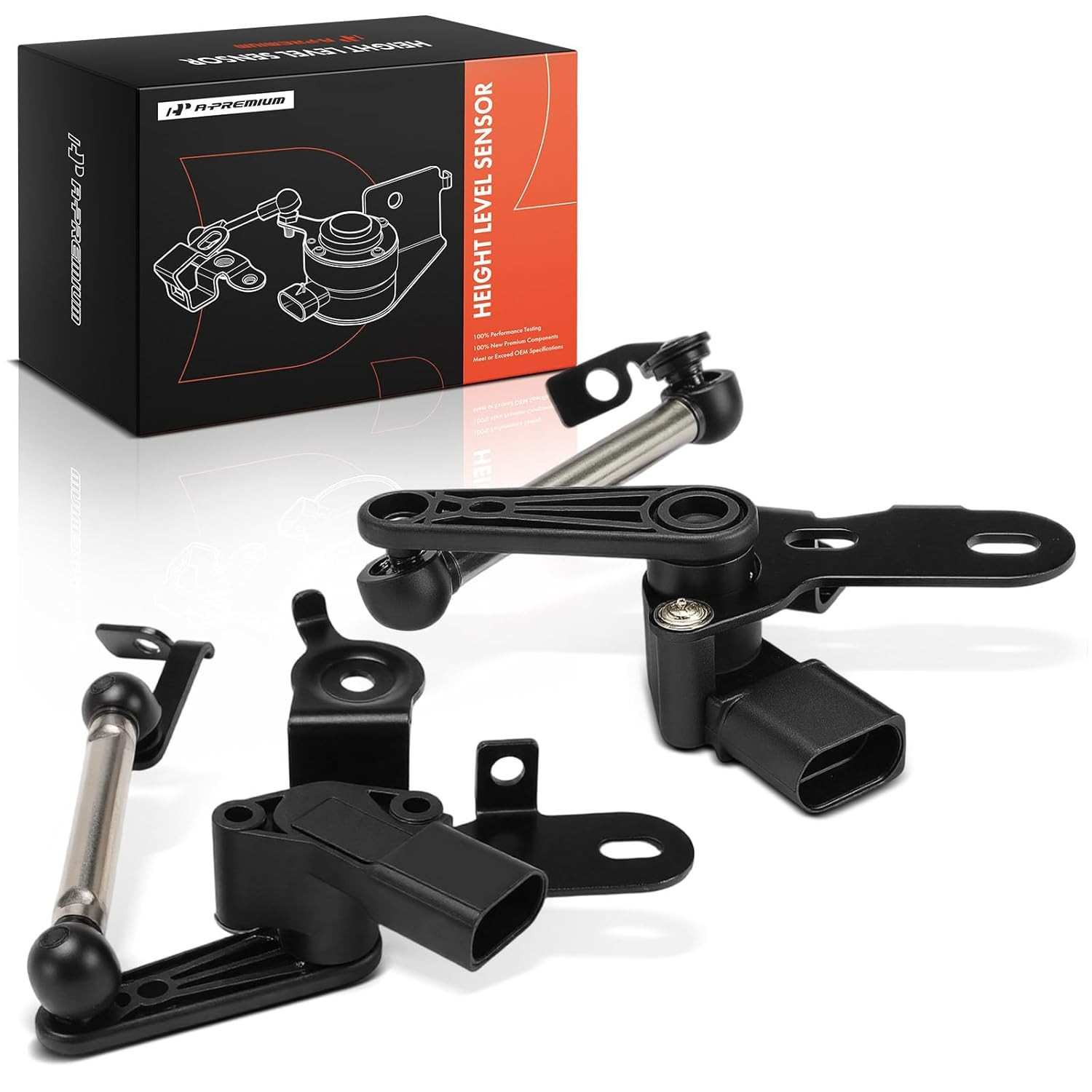 Sensor de Nível de Altura Dianteiro A-Premium para Porsche Panamera (2017-2023) - Kit com 2