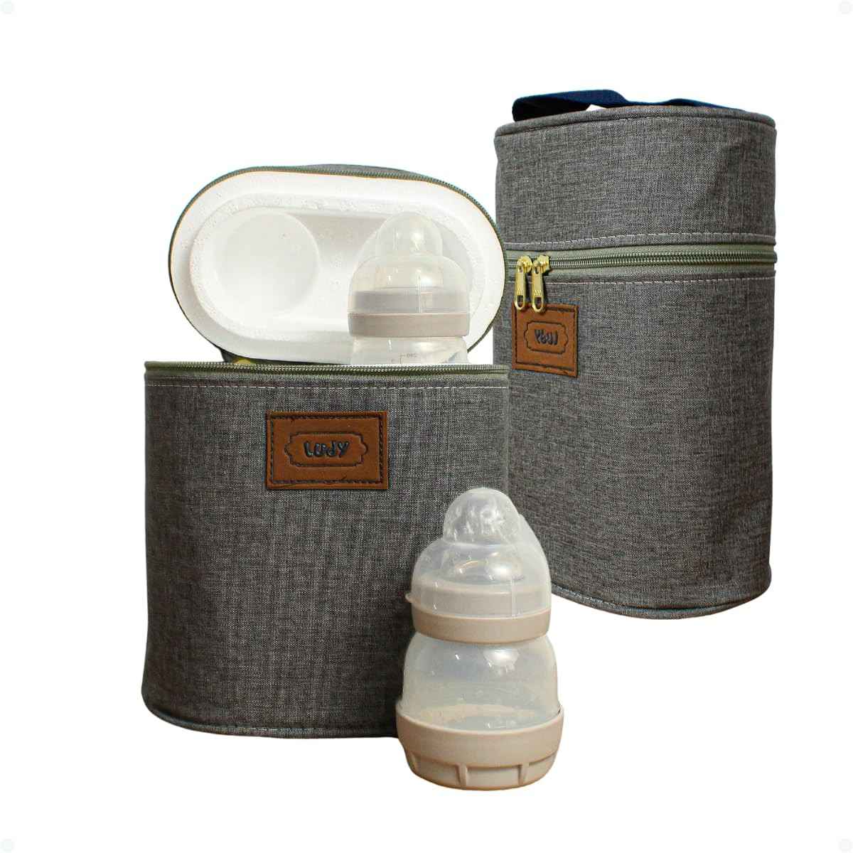 Bolsa Térmica Porta Mamadeira para Mamães Modernas - Isolamento Térmico 3h | Compatível Avent