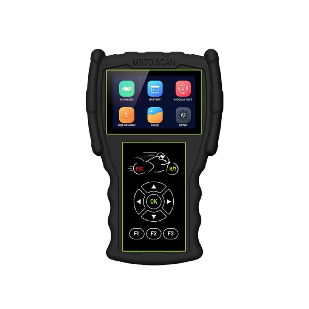 Scanner JDiag M100 Pro: Diagnóstico Profissional Completo para Motos (Versão OBD)