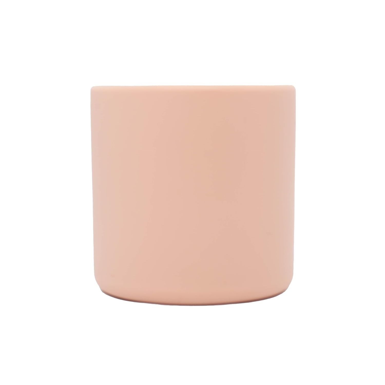 Copo de Silicone Rosa Blush para Bebês - Seguro, Elegante e Prático da Büp Baby